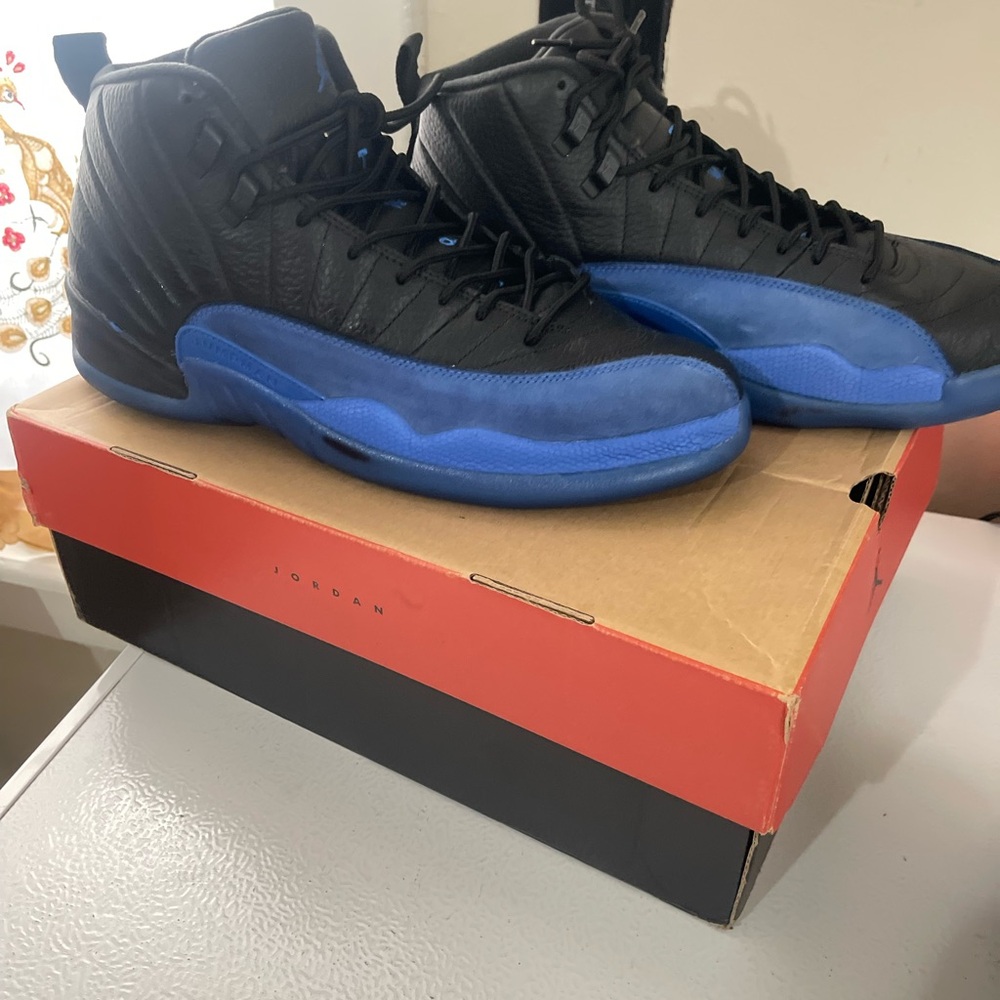 Jordan Black and Blue High-Tops